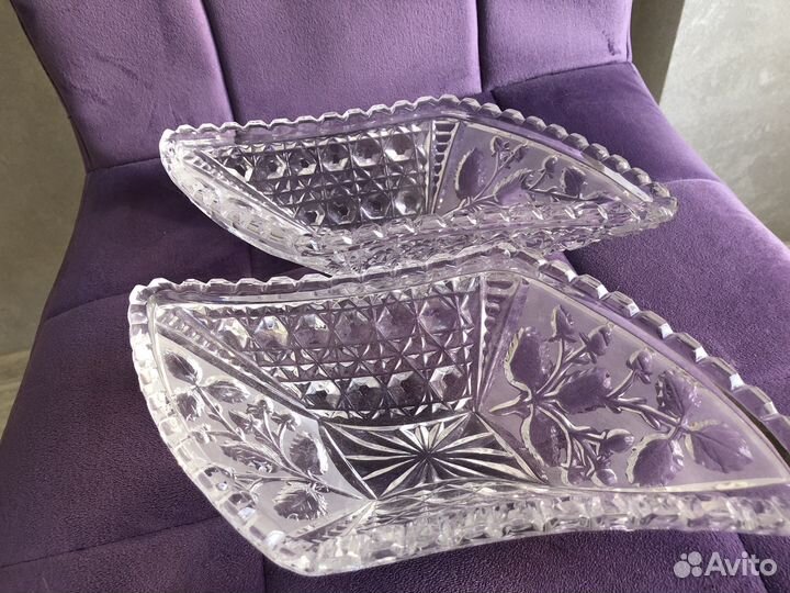 Ваза хрустальная СССР