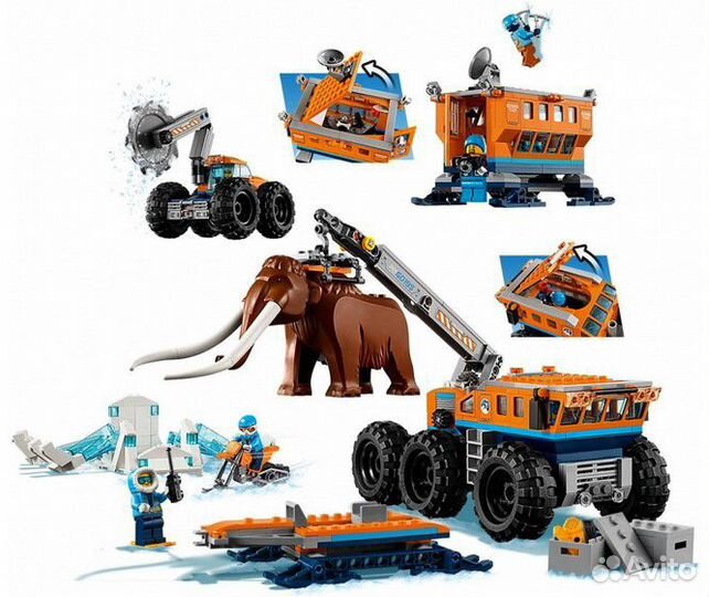 Конструктор Cities 10997 Передвижная база
