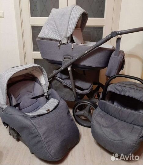 Детские коляска Adamex Reggio 3 в 1