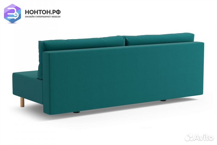 Диван еврокнижка Сайле изумрудный