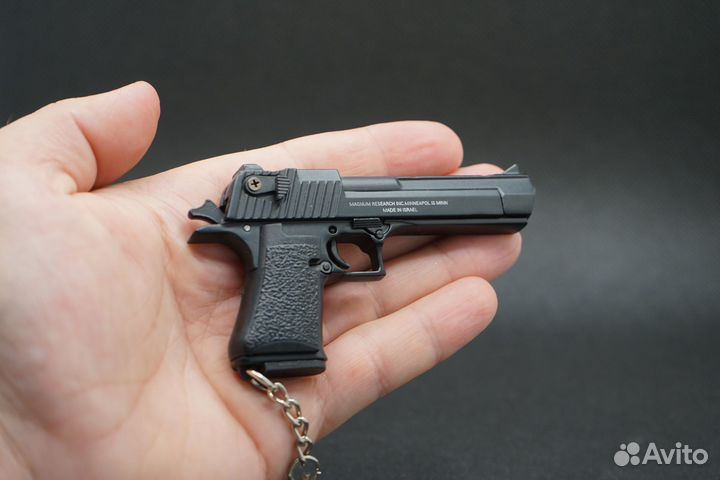 Модель пистолета Desert Eagle 1:3 Металл Черный