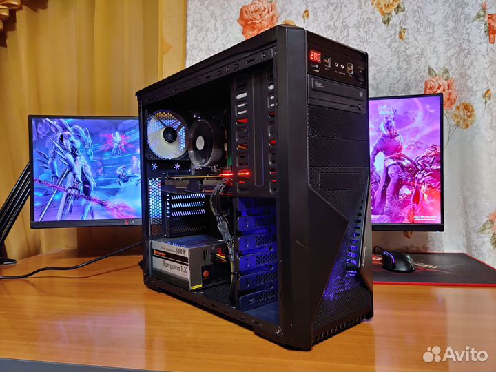 Мощный игровой компьютер (i7-4770 / GTX1070)
