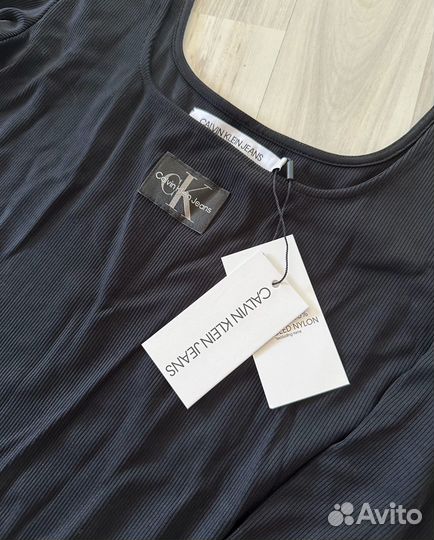 Комбинезон в рубчик Calvin Klein Jeans