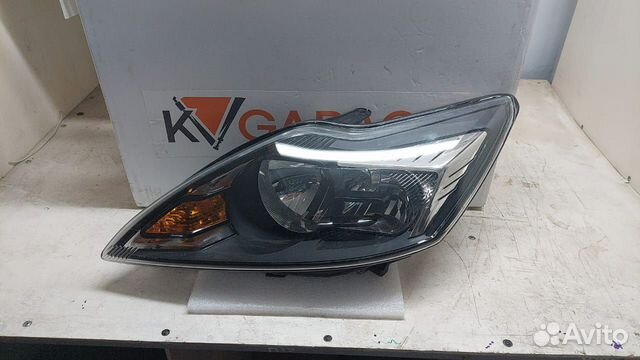 Фара Ford Focus 2 2008-2011 черная
