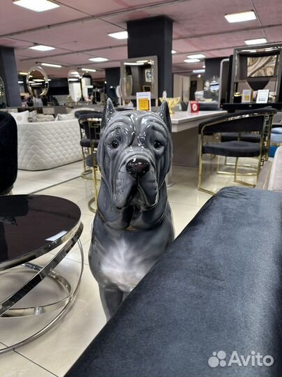 Собака Грей фигура керамика