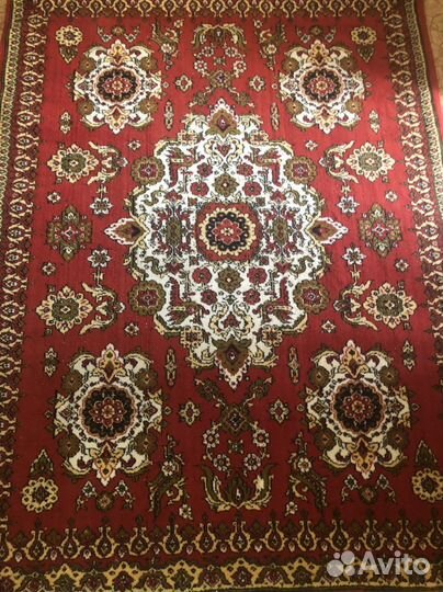 Ковер шерстяной натуральный 1,98 на 1,5