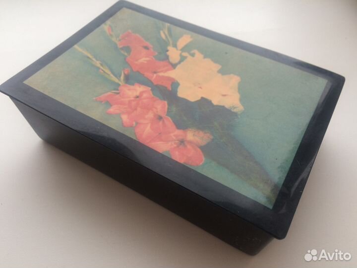 Шкатулка СССР карболит