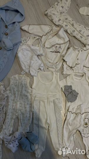Одежда 56-62 пакетом для новорожденного