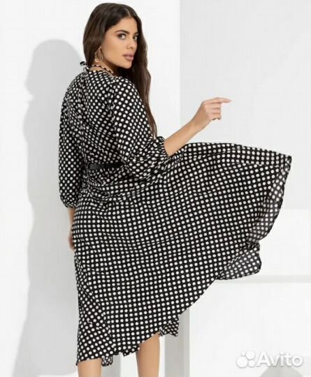 Платье шёлковое 48