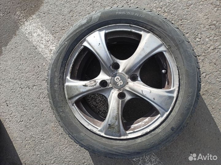 Колеса Диски литые R15 + Viatti strada assimetrico