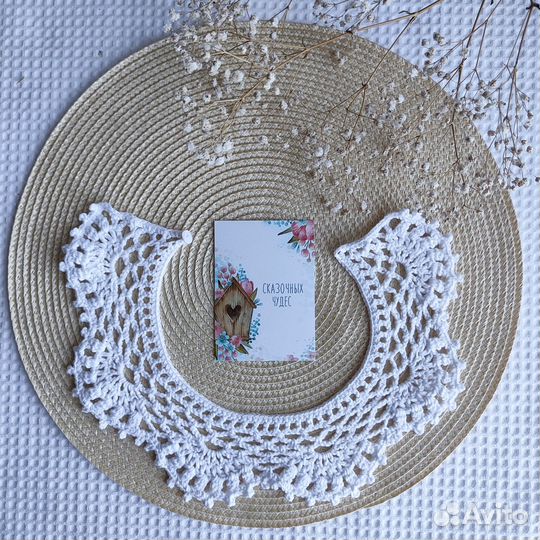 Воротнички кружевные