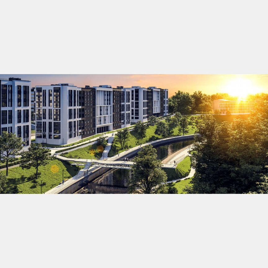 2-к. квартира, 56,3 м², 6/8 эт.