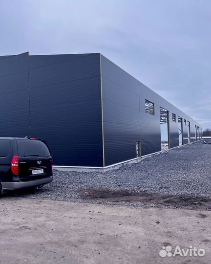 Ангар, каркас ангара