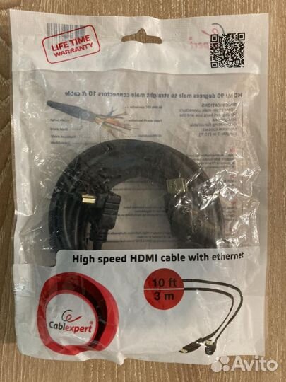 Hdmi-Hdmi верс.1.4 (4K) 3 м, для PS3,PS4,PS5,XBox