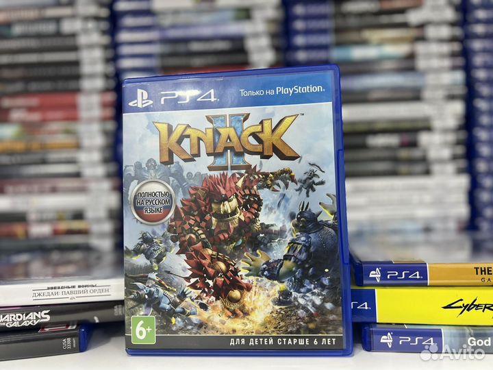 Диск PS4 / Knack 2
