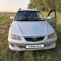 Mazda Capella 2.0 AT, 2001, битый, 84 000 км, с пробегом, цена 300 000 руб.