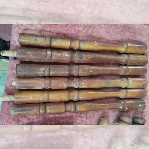 Балясины и карниз. Винтаж