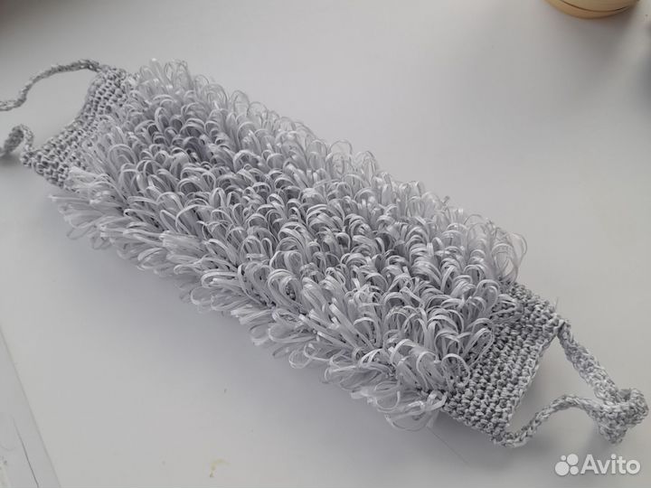 Мочалка ручной работы