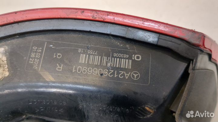 Фонарь (задний) правый Mercedes E W212, 2010