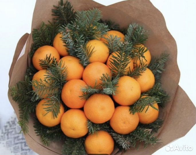 Букет из мандаринов
