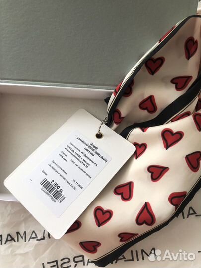 Шарф шелковый