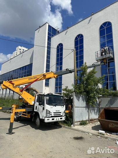 Аренда и услуги телескопической автовышки, 200 кг, 28 м