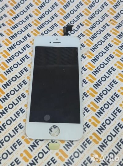 Дисплей iPhone 5S/SE в сборе Белый - Оригинал