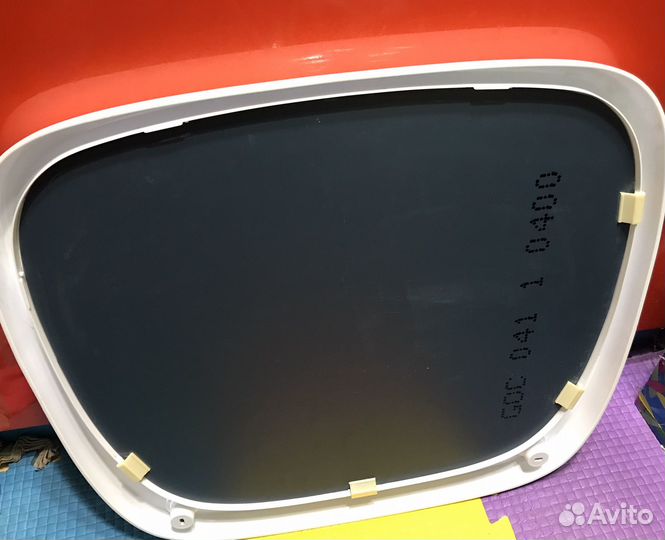 Набор зеркало и полка пластиковая