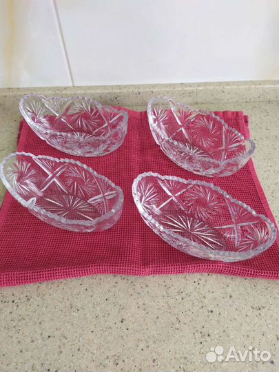 Хрустальная посуда СССР