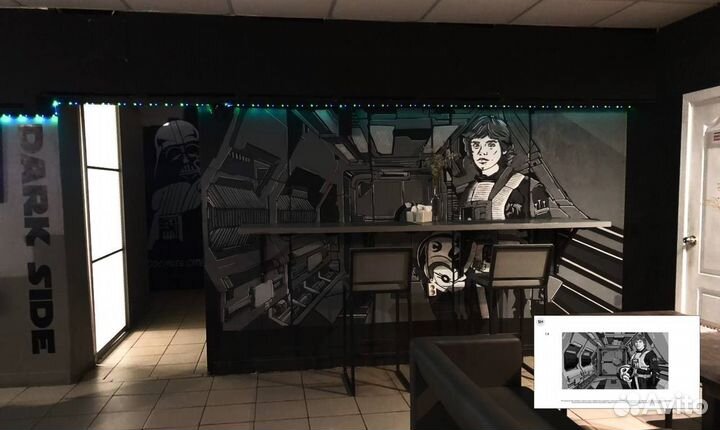 Роспись стен / Граффити, услуги художника