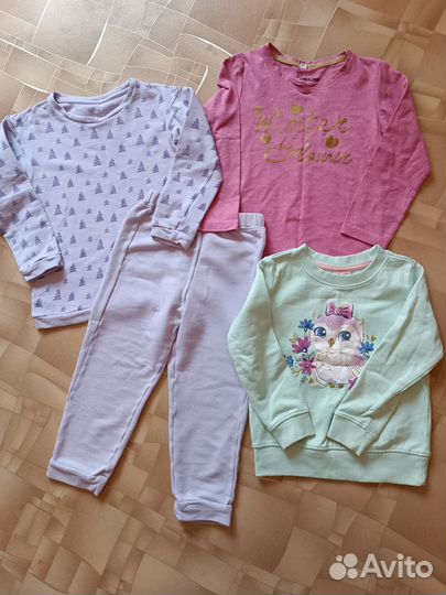 Пакет одежды/вещи для девочки 98-104