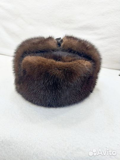 Норковая шапка мужская