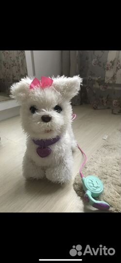 Игрушка собака fur real