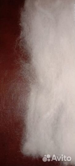 Собачья шерсть, отборный пух.Кардочес