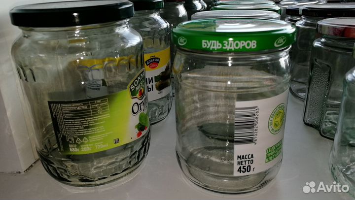 Банки стеклянные