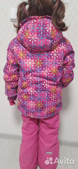 Зимний костюм для девочки 110