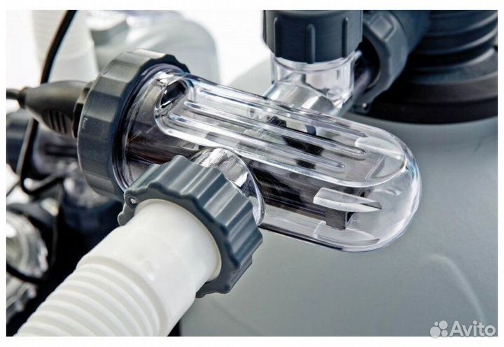 26680 intex Песочный фильтр-насос с хлоргенератор