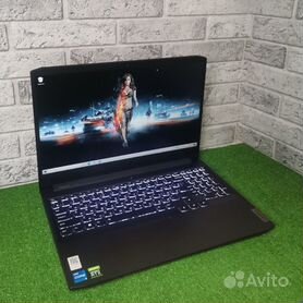 Игровой ноутбук Lenovo 120Герц i5 11го/RTX 3050