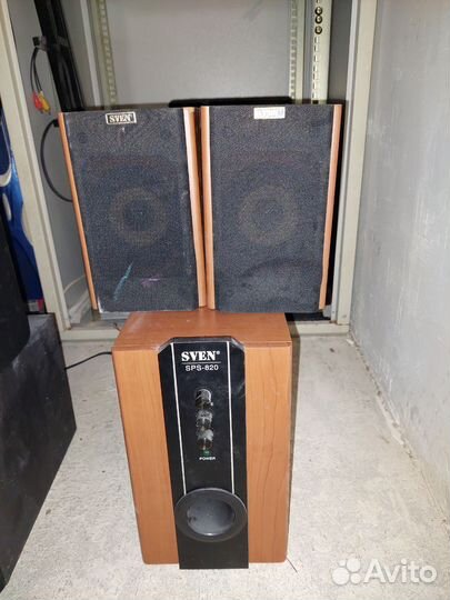 Акустические колонки 2.1 swen