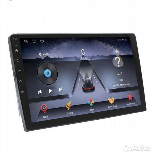 Магнитола 2/32Gb Андроид Ssangyong Action Kyron