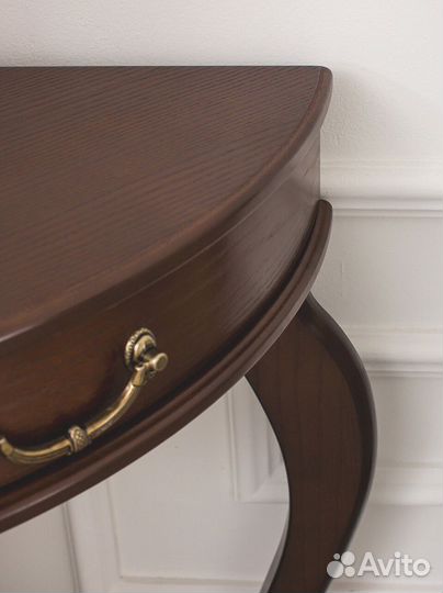 Консоль Угловая Элегант орех арт38592