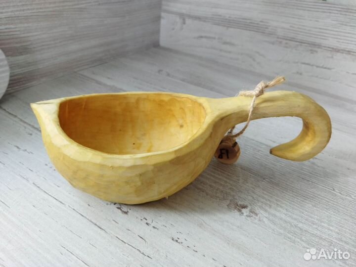 Кружка деревянная кукса