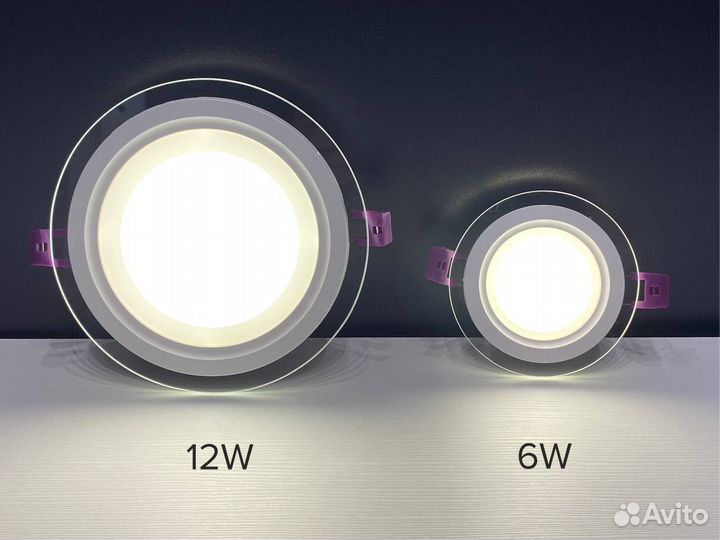 Светильники встраиваемые светодиодные