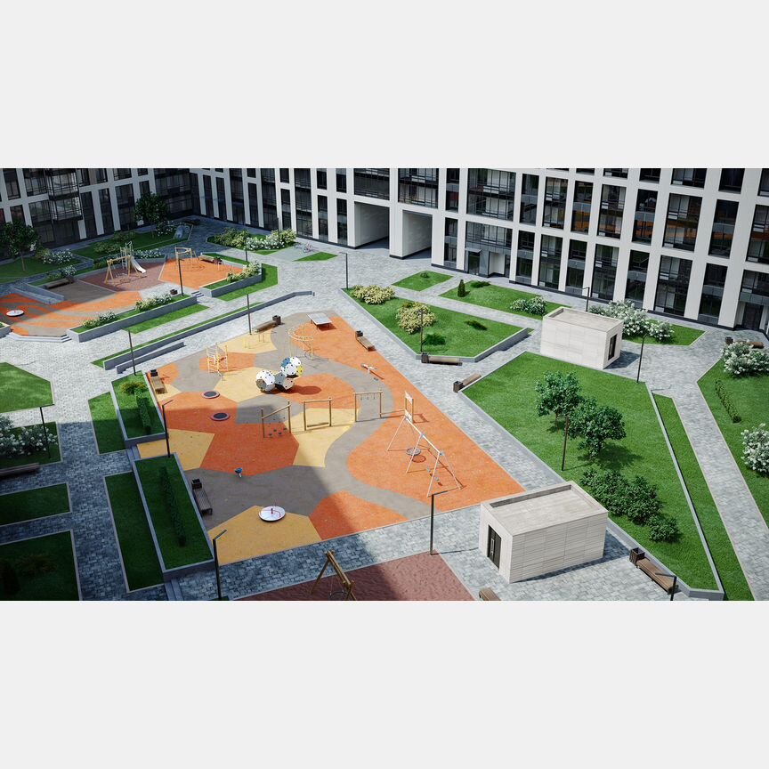 1-к. квартира, 61,5 м², 1/16 эт.