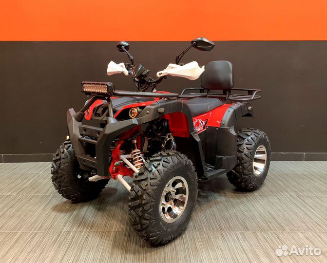 Квадроцикл Bison Travelers 200 lux (красный)