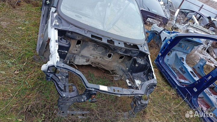 Шевроле Авео Т200 Т250 лонжерон левый четверть