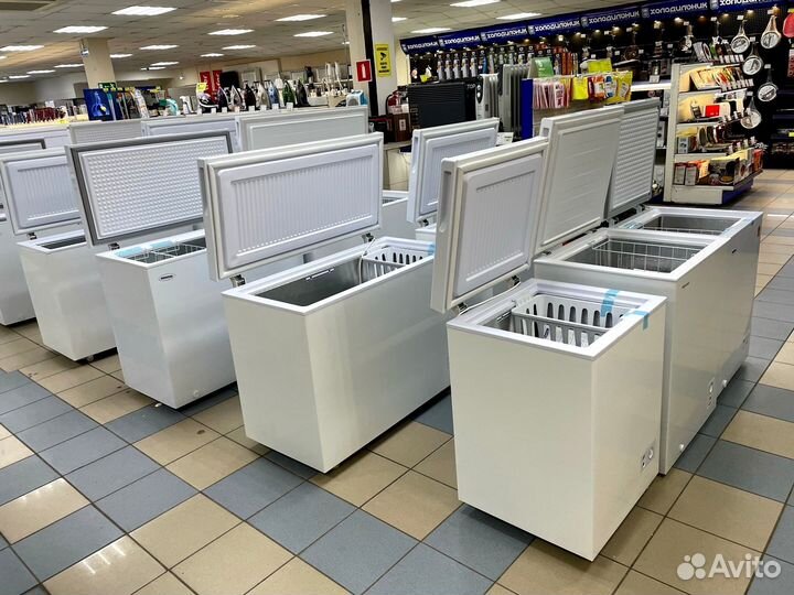 Новый морозильный ларь с гарантией