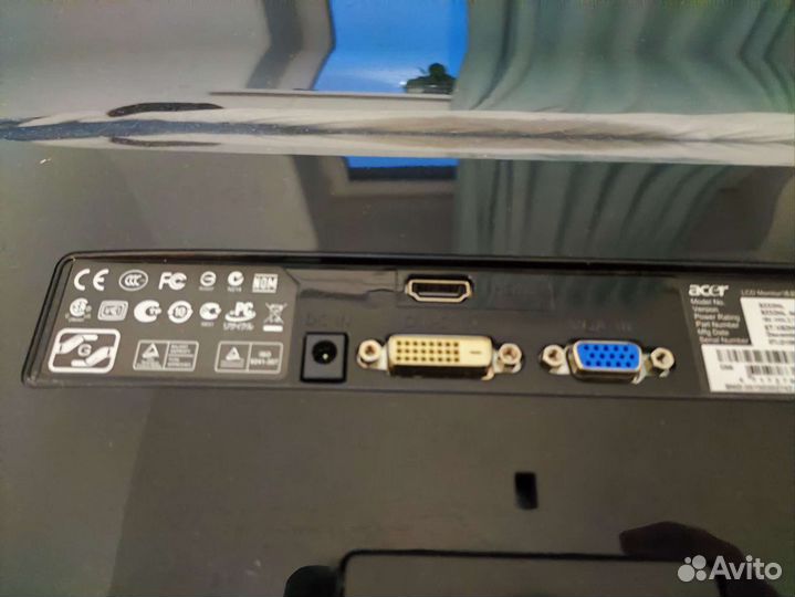 Монитор 23 дюйма acer s232hl