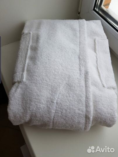 Белые махровые халаты новые все размеры