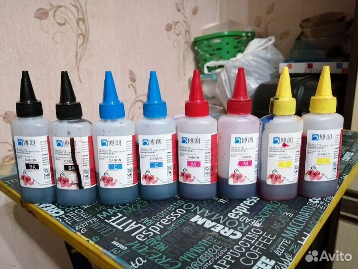 Чернила для принтера canon